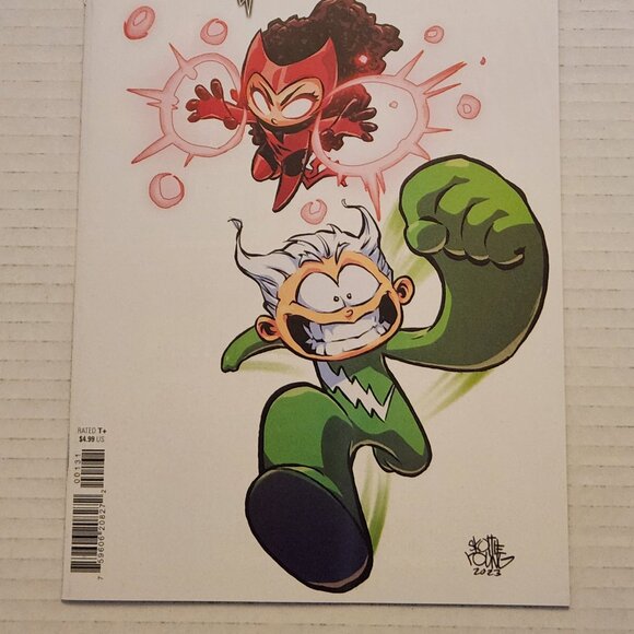 Scarlet Witch and Quicksilver #1A (2024) Marvel Comics, Skottie Young Cvr - Picture 2 of 12